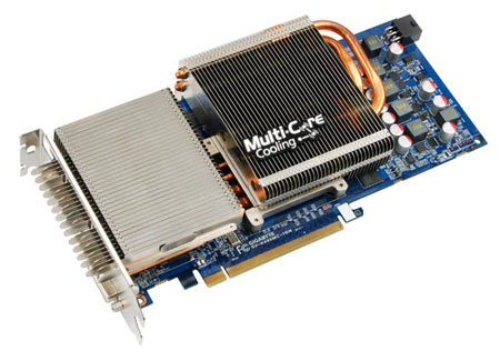GIGABYTE Radeon HD 4850 Multi-Core Cooling:      