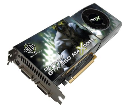 BFG GeForce GTX 260 MAXCORE -    3D-