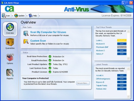 CA Anti-Virus 2.11.15.0
