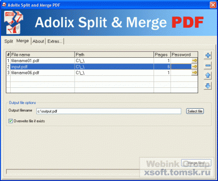 Adolix Split & Merge PDF v1.3