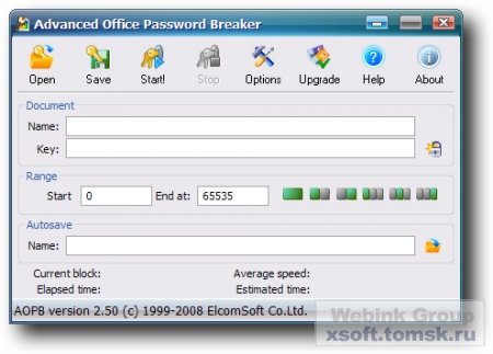Elcomsoft Advanced Office Password Breaker Professional v2.50