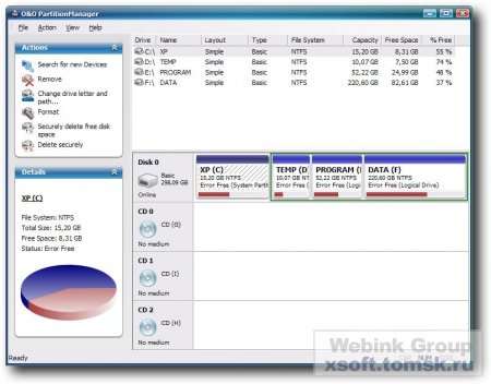 O&O PartitionManager Pro 2.0 Build 474 x86/x64