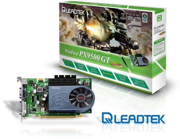 Leadtek   GeForce 9500 GT  1 