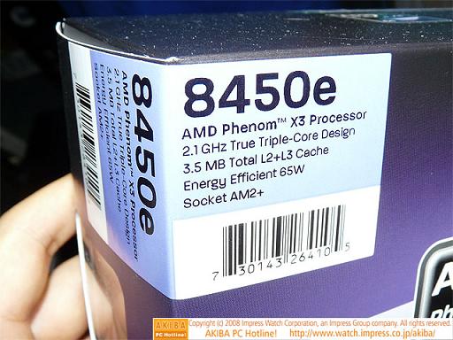  65- AMD Phenom X3   