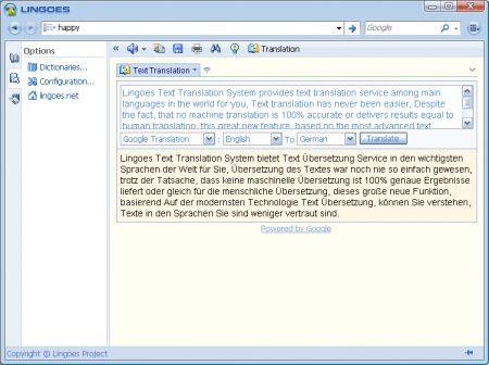 Lingoes Dictionary 2.5.3.0