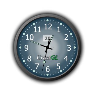 CrossGL Surface Clock 1.00