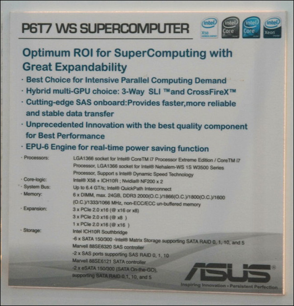 CeBIT 2009:  ASUS    PCI-E 2.0 x16