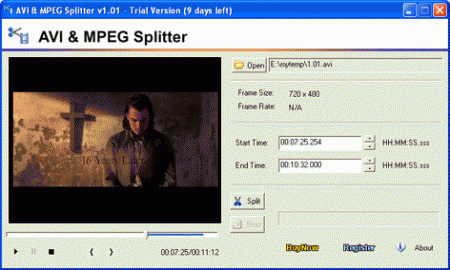 AVI MPEG ASF WMV SPLITTER v4.28