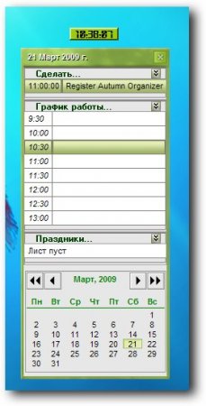 Autumn Organizer 1.1.1 Rus