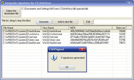 CS Anti-Virus ver. 0.1.2 beta