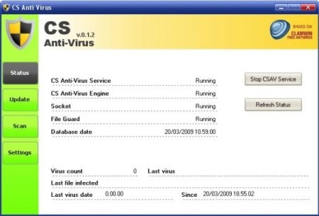 CS Anti-Virus ver. 0.1.2 beta