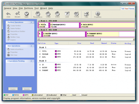 EASEUS Partition Master 3.5 Unlimited Edition