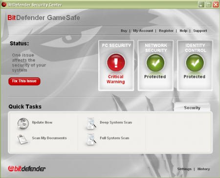 BitDefender GameSafe 2009