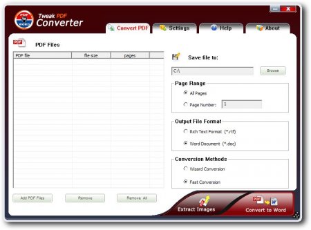 Tweak PDF Converter 2.0 Portable