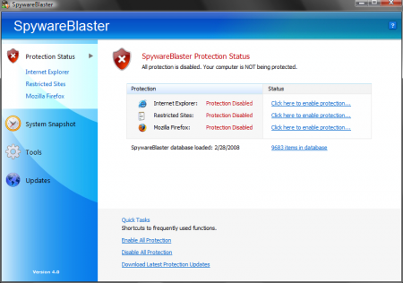 SpywareBlaster 4.2