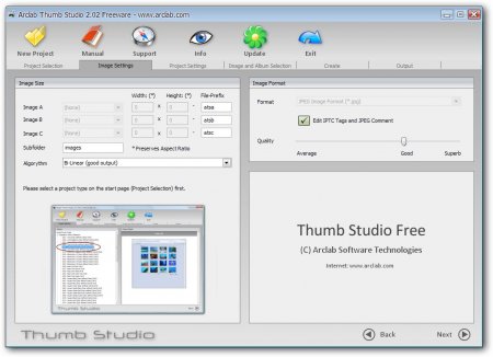 Arclab Thumb Studio 2.02 Freeware