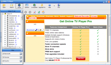 Online TV Player Basic 4.9.3.0