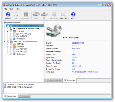 Active@ KillDisk Professional Suite 5.1 Build 5.1.24