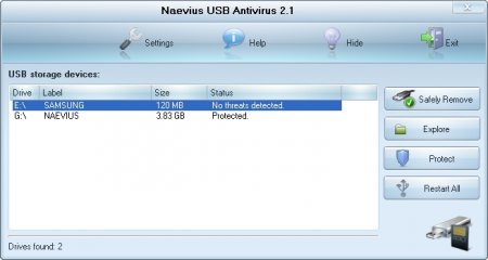 Naevius USB Antivirus v2.1