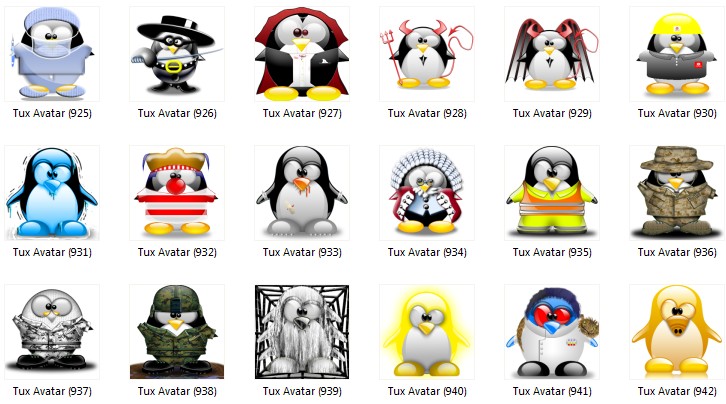 TUX Avatar Collection FULL
