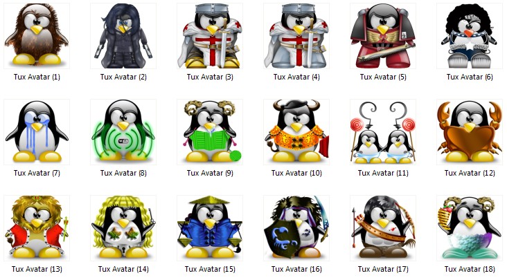 TUX Avatar Collection FULL