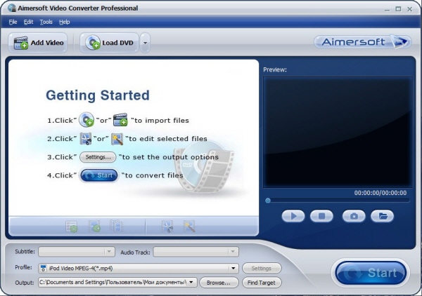 Aimersoft Video Converter Professional v2.5.3.4