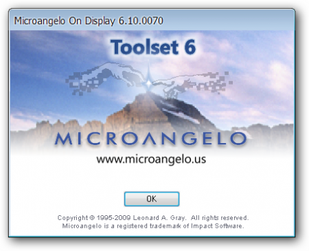 Microangelo On Display 6.10.70