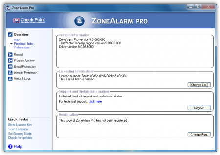 ZoneAlarm Pro Firewall 2010 9.0.083.000
