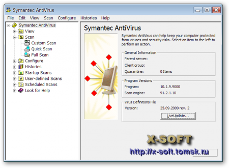 Symantec Antivirus Corporate Edition v10.1.9.9000 x86/x64