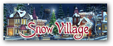 Snow Village 3D Screensaver 