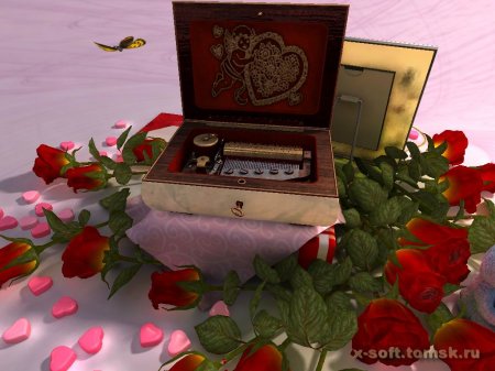 Valentine Musicbox 3D Screensaver 1.0