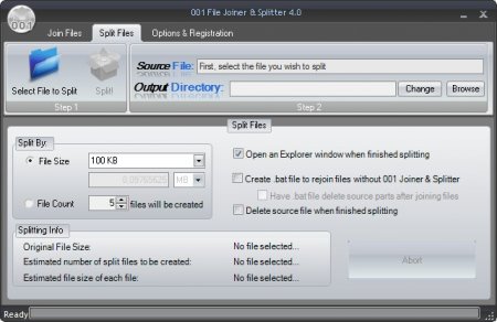 001 File Joiner And Splitter v4.0.5.0