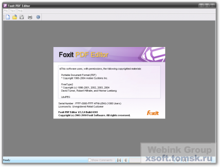 Foxit PDF Editor 2.2.0 Build 0205 Eng Portable