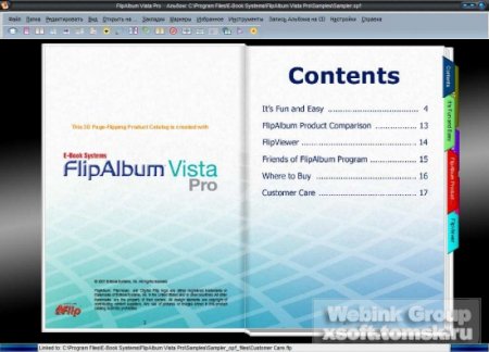 FlipAlbum Vista Pro 7.0.1.363 Rus + Template Portable