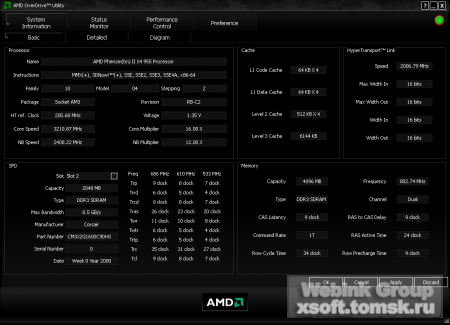 AMD OverDrive 3.2.1 Eng