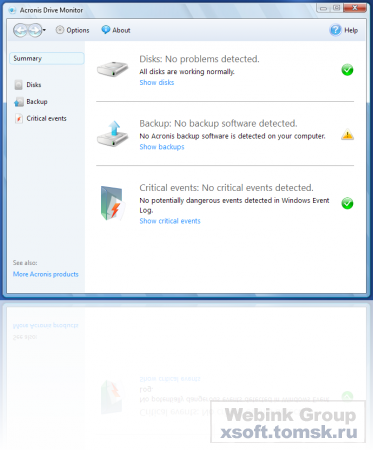Acronis Drive Monitor 1.0 Build 507 Eng