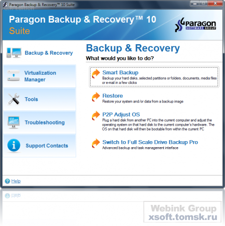 Paragon Backup & Recovery Suite 10 Build 10815 Eng
