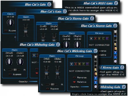 Audio Blue Cats All Plug-ins Pack DX+VST+RTAS x86