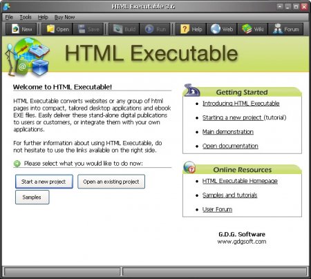 HTML Executable Commercial Edition v3.6.5