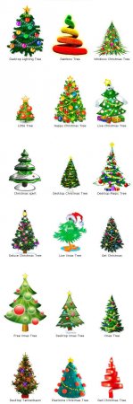 Animated Christmas Tree Collection