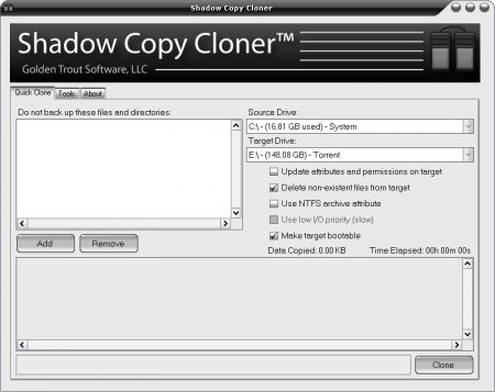 Shadow Copy Cloner 1.1.3