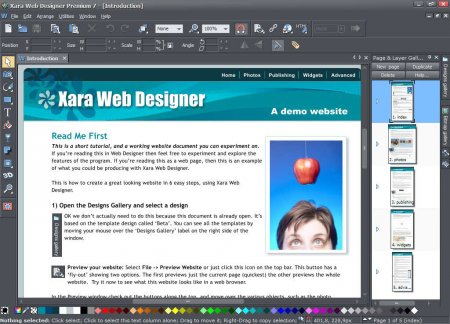Xara Web Designer Premium 7.0.2.16324