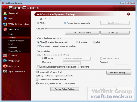 FortiClient Standard 4.2.3.0271