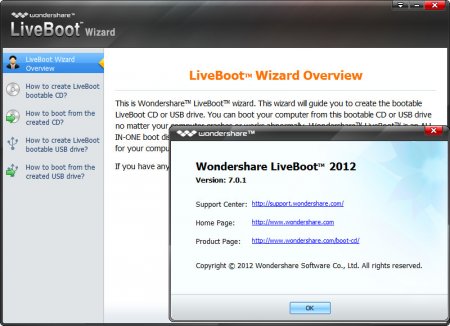 Wondershare LiveBoot 2012 7.0.1.0
