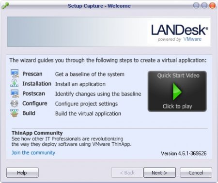LANDesk Application Virtualization 4.6.1-369626 Enterprise Edition