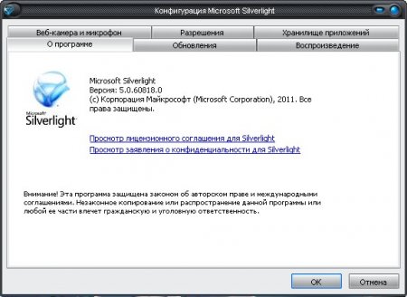Microsoft Silverlight 5.1.30214.0 + ToolKit