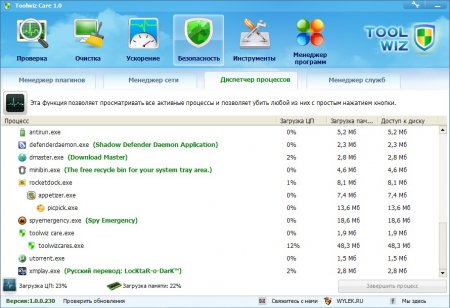 Toolwiz Care 3.1.0.5300 Rus + Portable