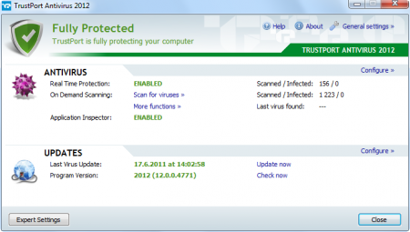 TrustPort Antivirus 2013 Build 13.0.9.5102 Final Rus