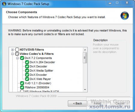 Windows 7 Codec Pack 4.0.9