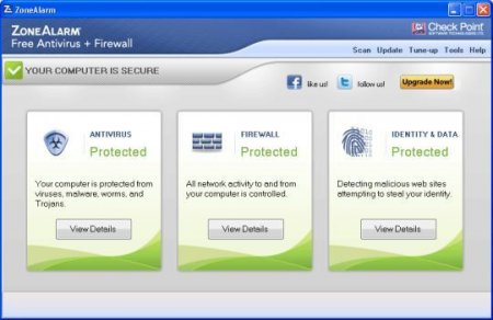 ZoneAlarm Free Antivirus + Firewall 13.1.211.000 Eng